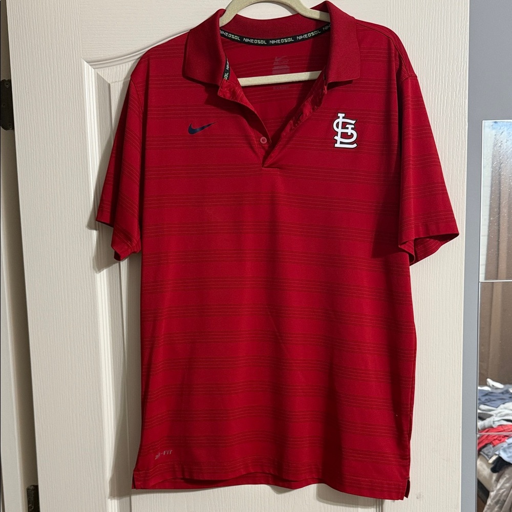 Men’s St. Louis Cardinals - Nike Dry Fit Polo - Size L
